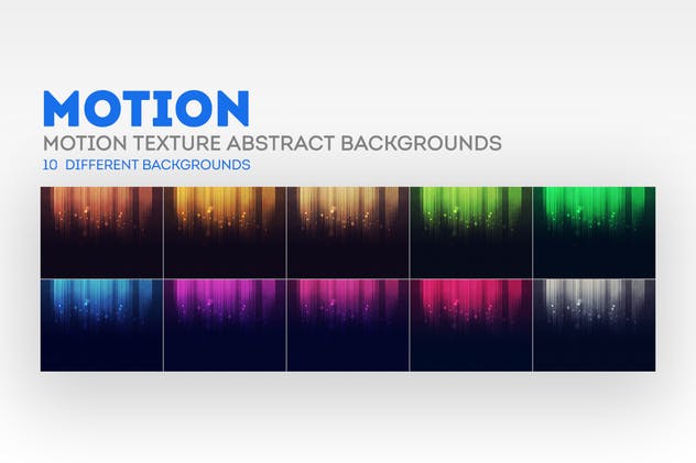运动光效抽象纹理背景 Motion Texture Abstract Backgrounds插图5