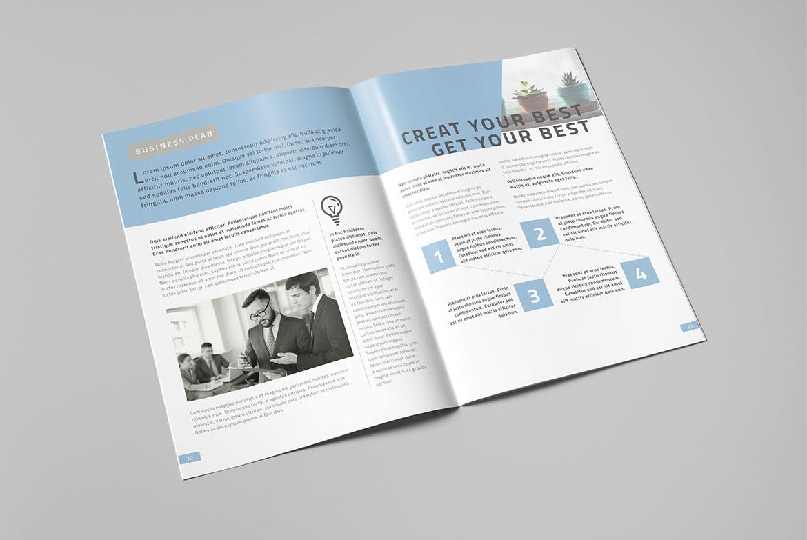 高端创意设计/广告服务公司画册设计模板v2 Corporate Brochure Vol.2插图10