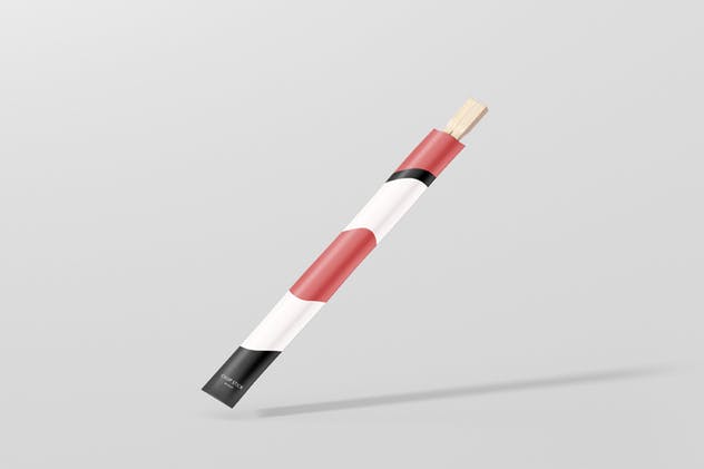 一次性筷子包装样机展示模板 Chopsticks Mockup插图(3)