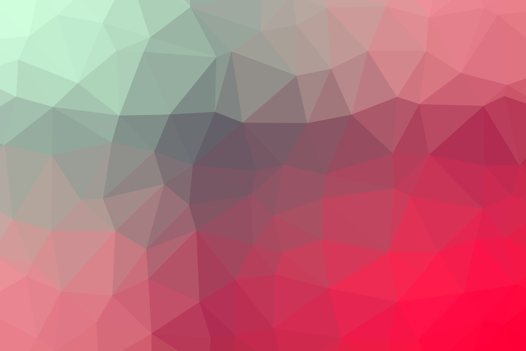 10款几何图形渐变色背景 10 Polygon Backgrounds – Pink Accent插图1