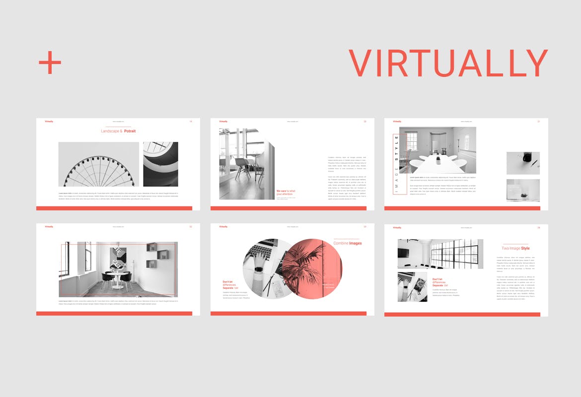 产品设计公司介绍PPT幻灯片设计模板 Virtually Powerpoint插图6