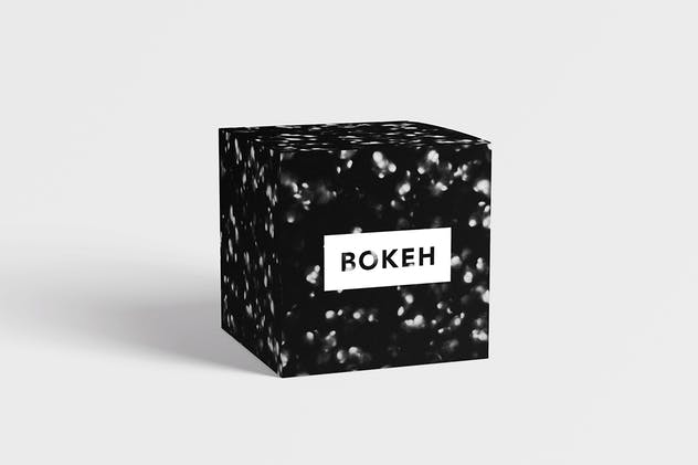 电影黑白散景虚化照片纹理 Bokeh Noir插图(4)