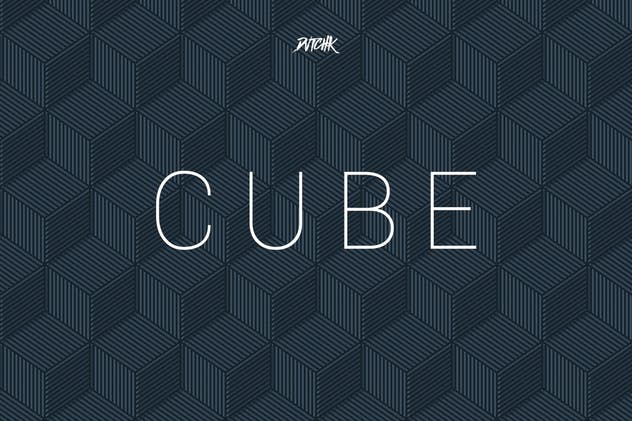 立方体-无缝几何背景（第05卷） Cube| Seamless Geometric Backgrounds | Vol. 05插图4