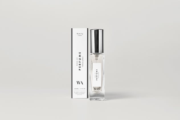 浓郁香水化妆品外观样机模板v2 Perfume Mock-up 2插图(4)