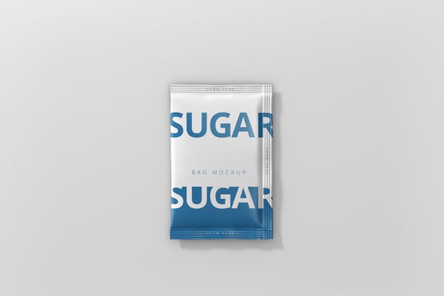 矩形糖袋/盐袋食品包装样机 Salt / Sugar Bag Mockup – Rectangle插图(8)