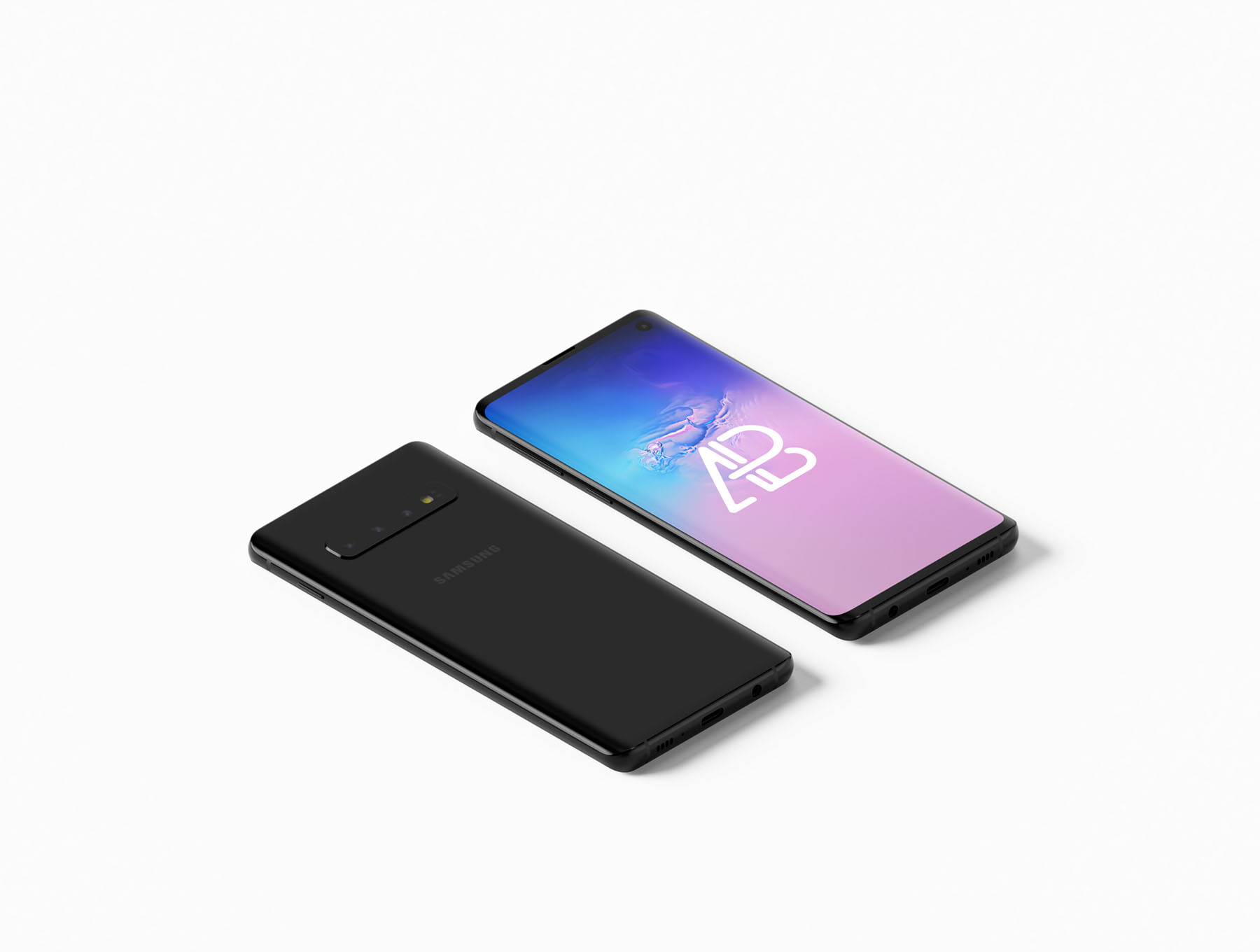 Samsung Galaxy S10 样机套装下载[PSD]插图(4)