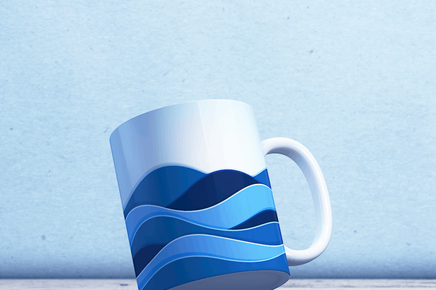 经典图案马克杯样机v3 Mug Mock-up vol.3插图(3)