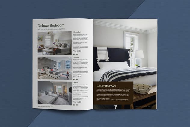 企业内宣产品目录设计INDD模板 Interior Catalogue Template插图(8)