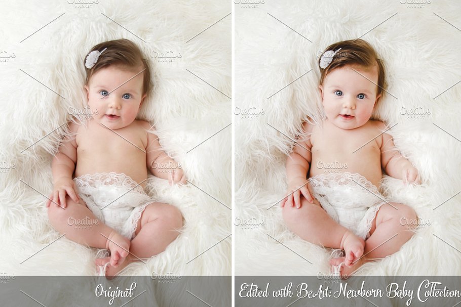 婴儿&儿童摄影照片后期处理PS动作 Baby & Child Photoshop Actions插图5