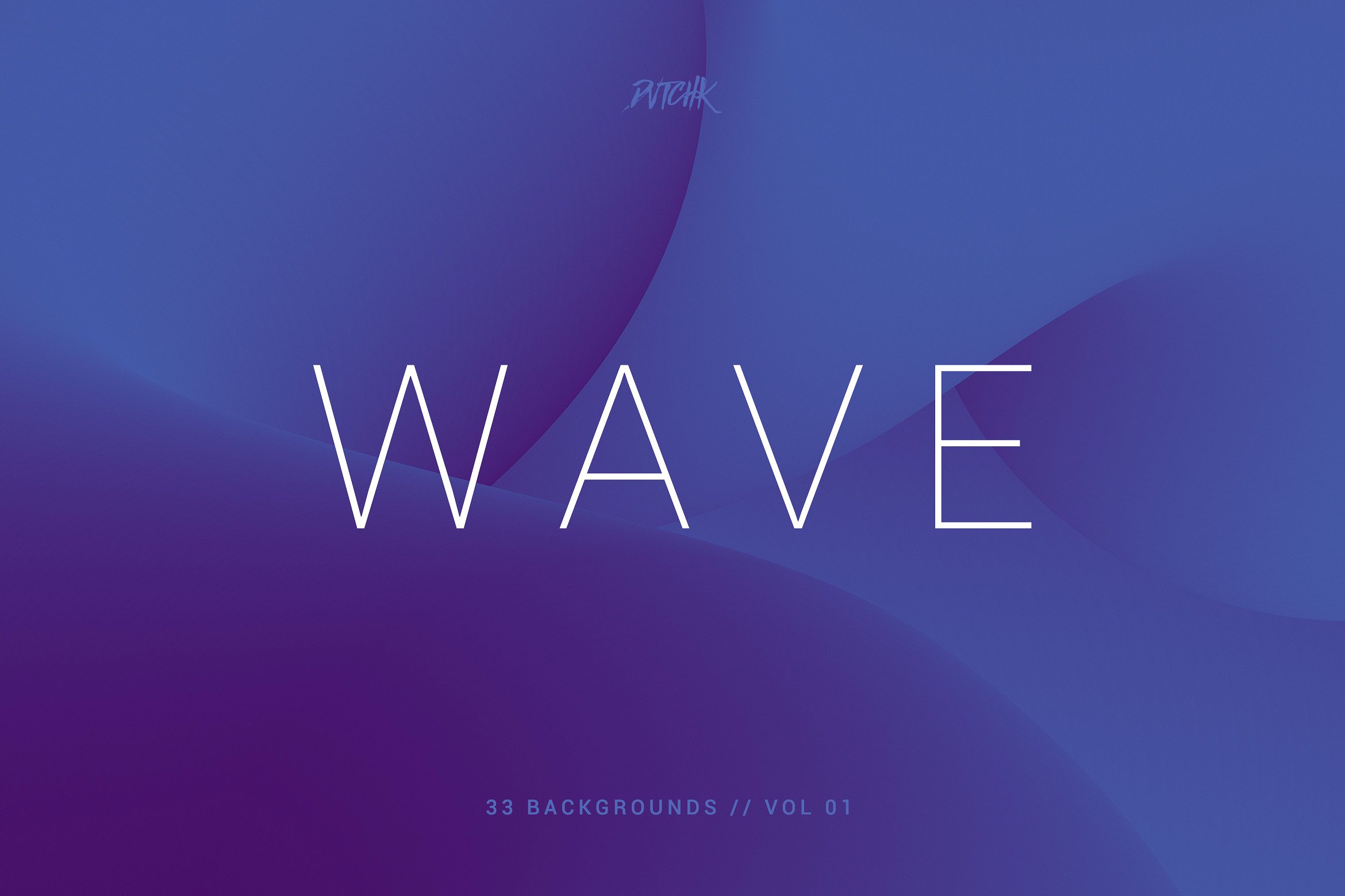 平滑渐变波纹背景v1 Wave | Smooth Backgrounds | Vol. 01插图