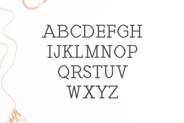 Haytham粗衬线英文字体下载 Haytham Slab Serif Fonts Packs插图(1)