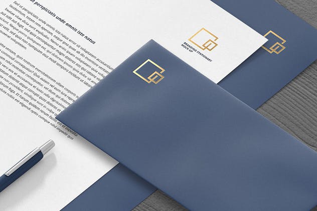 品牌宣传办公用品样机模板 Stationary / Branding Mock-Up插图(1)