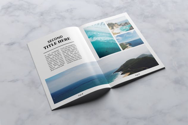 时尚高品质的生活方式/旅行风景画册模板 Vider Magazine插图3