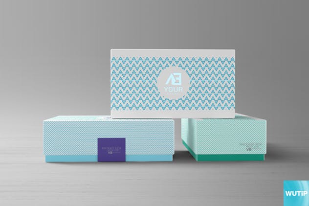 礼品装饰包装盒样机Vol.8 Package Box Mockups Vol8插图(7)