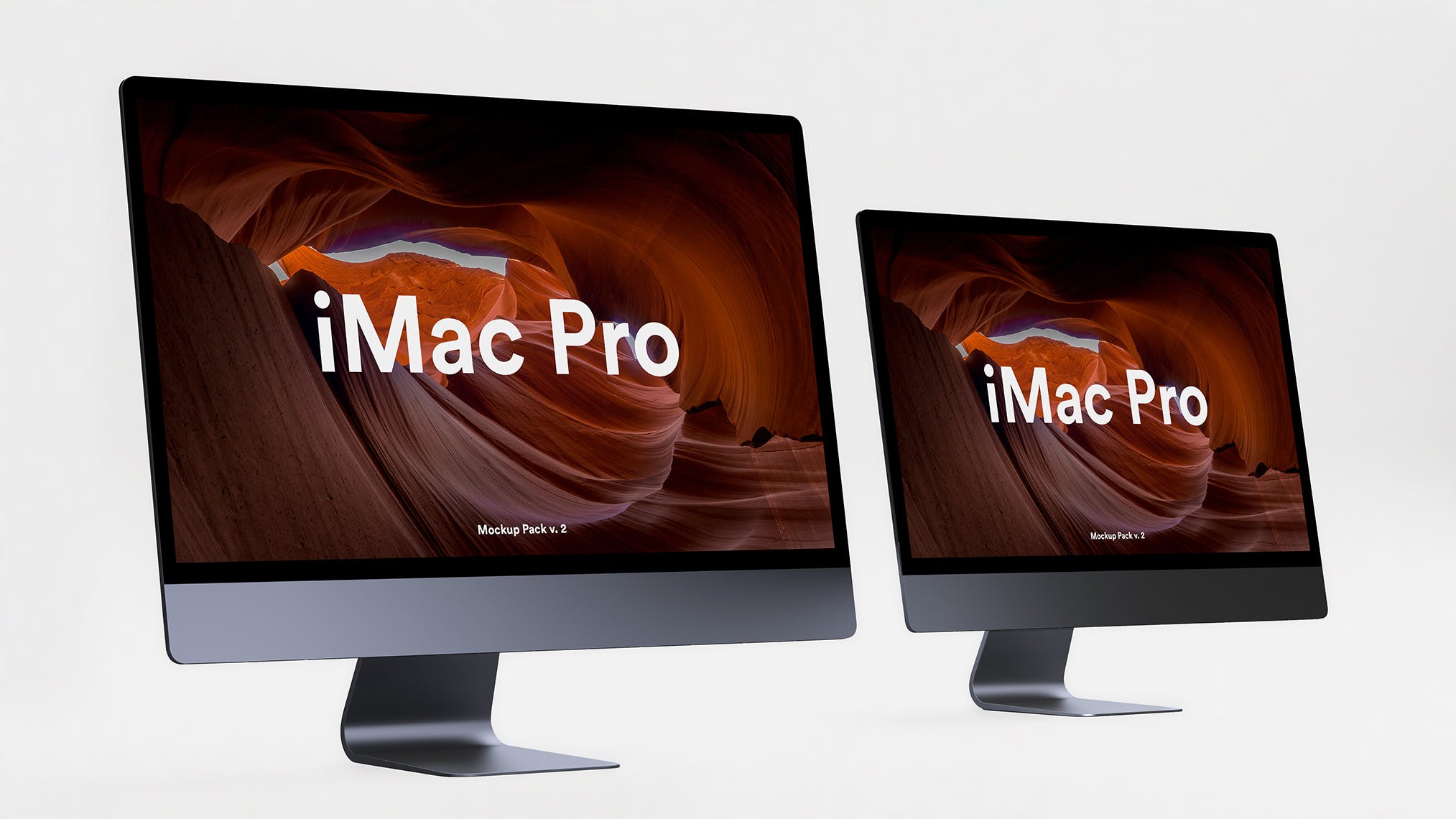 5K高分辨率iMac Pro一体机多角度样机模板 iMac Pro Kit插图13