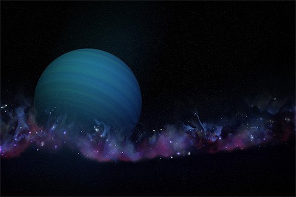 30款科技紫色炫酷星空海报背景 30 Spacescapes插图10