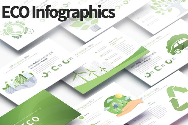 3D信息图表企业市场数据统计分析报告PPT幻灯片模板 BUNDLE – PowerPoint Infographics Slides插图(6)