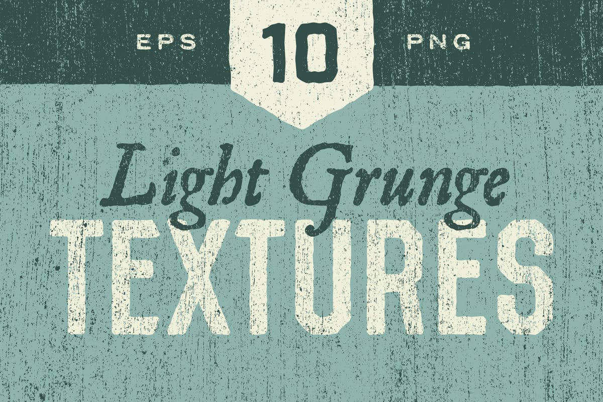 10款风化污垢复古做旧效果纹理素材 Light Grunge Textures插图