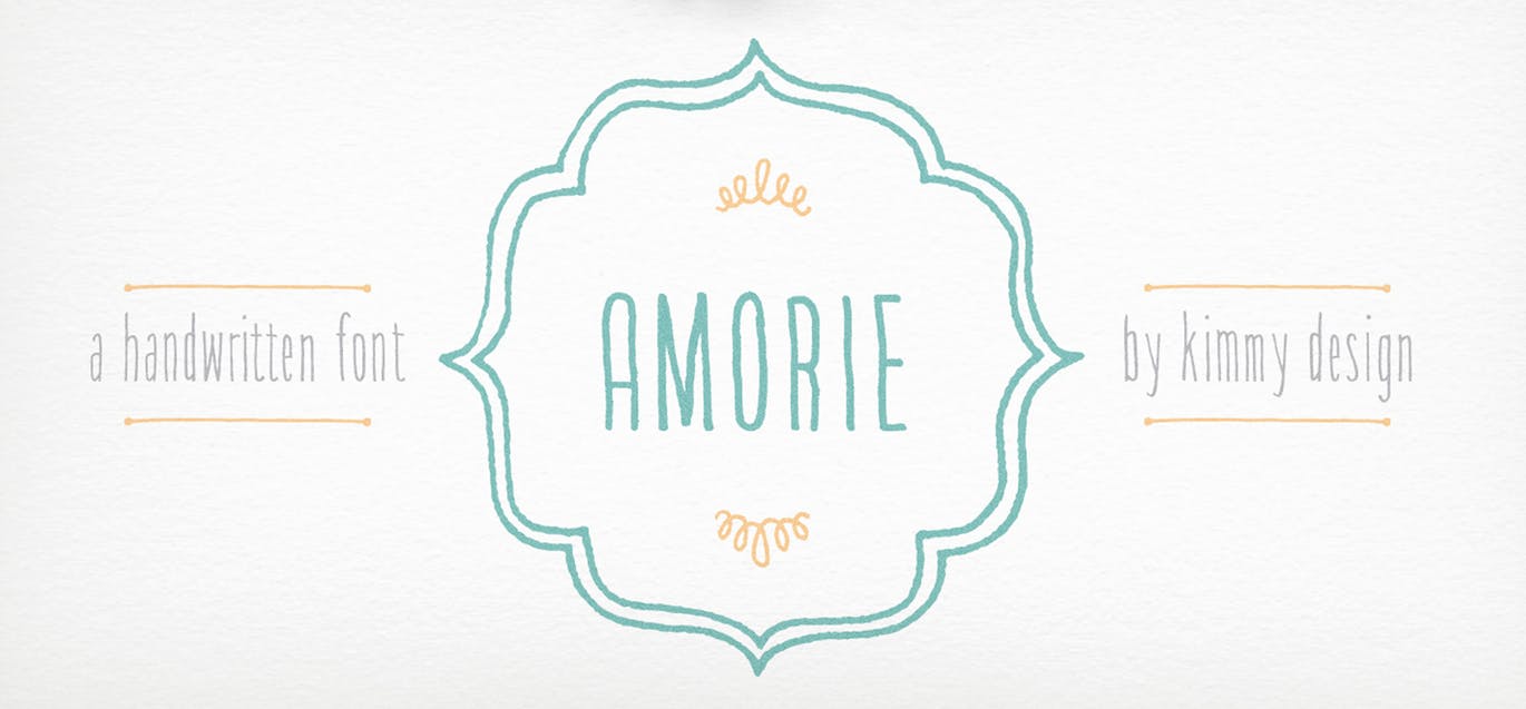 装饰元素图案字体下载 Amorie Font Elements – Flourishes插图2
