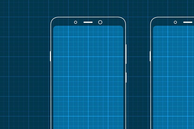 iPhoneXS&三星手机网页&APP应用原型设计展示样机模板 iPhoneXS and Samsung Prototype mockup插图(3)
