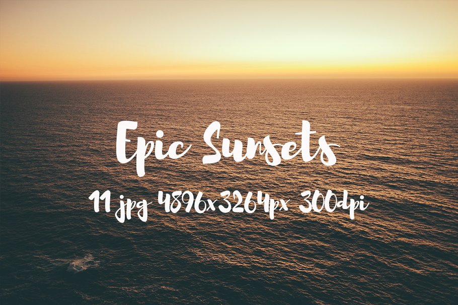 海边落日余晖照片素材背景 Epic Sunsets photo pack插图(10)