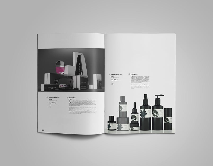 创意设计工作室设计案例/作品集画册设计模板 Creative Design Portfolio #01插图(10)