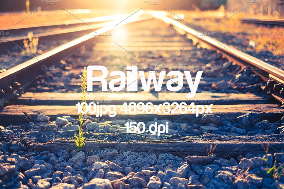 100张铁路轨道主题高清照片 railway photo pack插图(3)