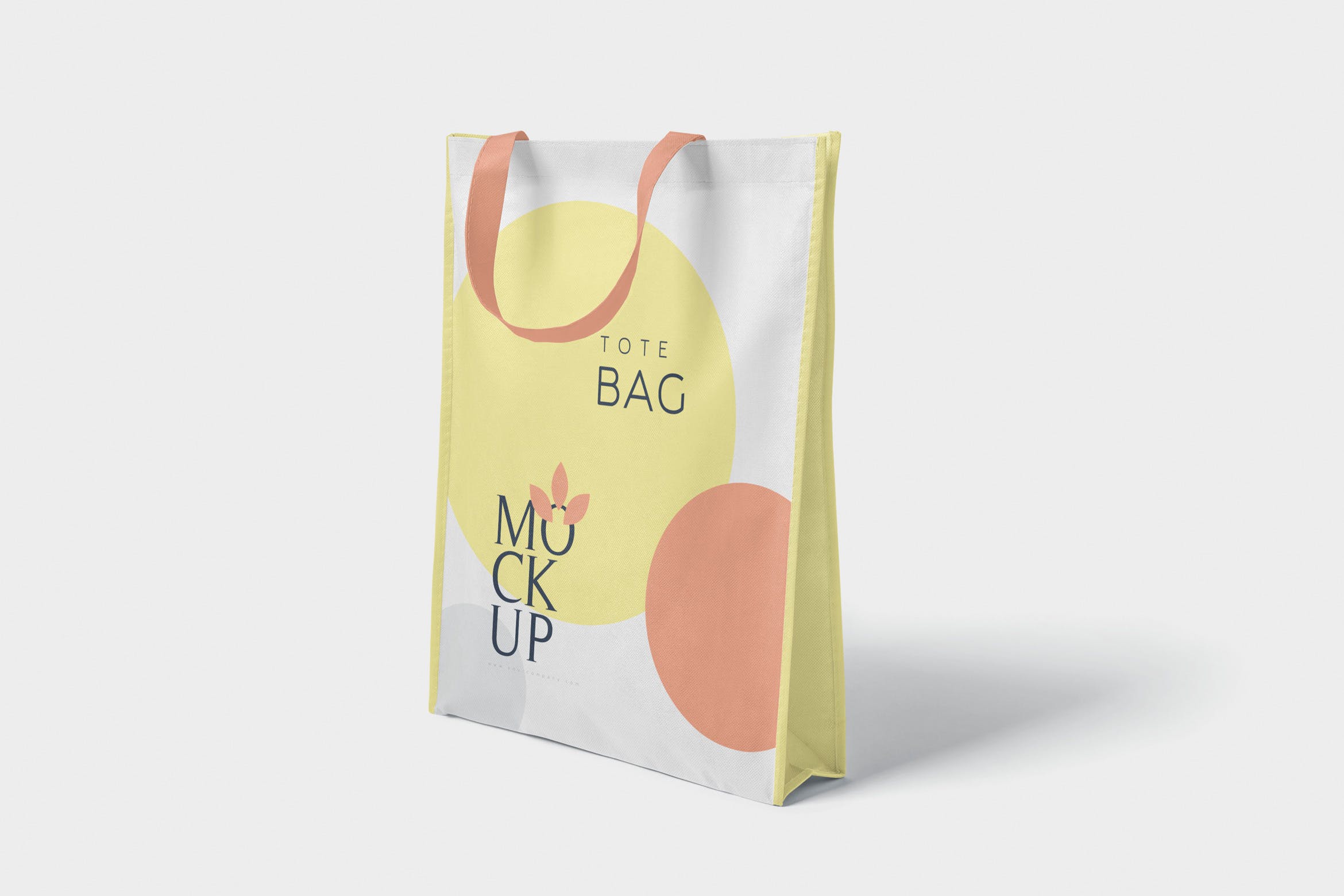 4个购物手提包购物袋外观设计效果图样机 4 Tote Bag Mockups插图