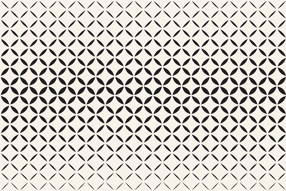 五张半色调无缝图案纹理背景 Five Halftone Seamless Patterns插图2