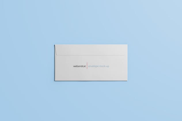 创意信封设计制作展示样机模板 Envelope DL Mock-up插图(7)
