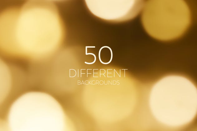 50个金色风格真实聚光灯虚化背景素材 50 Bokeh Real backgrounds – Golden Style插图(5)