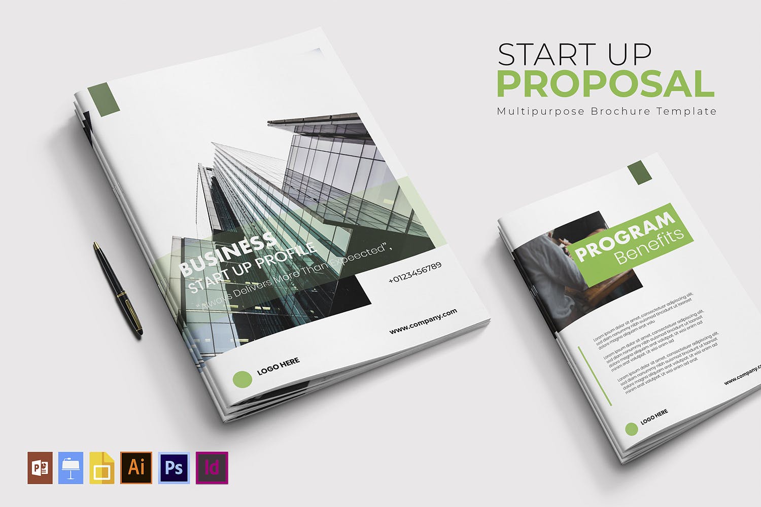 项目招标企业简介画册设计模板 Start Up | Proposal插图1