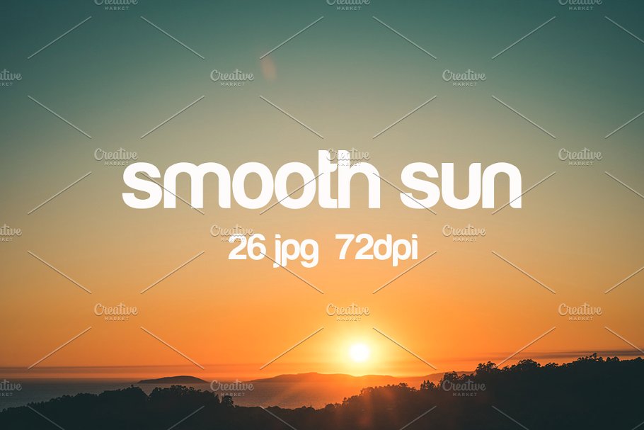 暖日风景高清照片素材 smooth sun photo pack插图