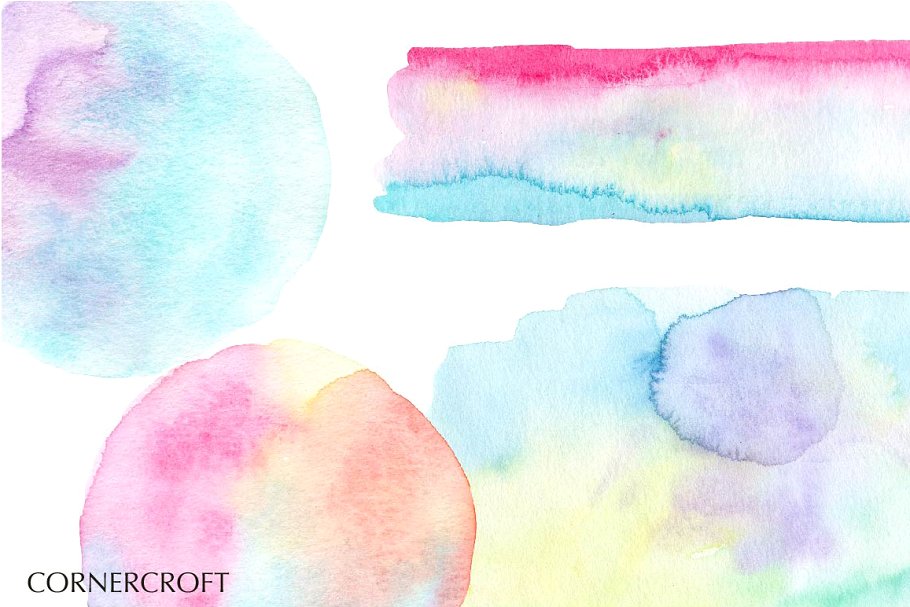质地柔和的粉彩笔画图案 Texture Soft Pastel插图(4)