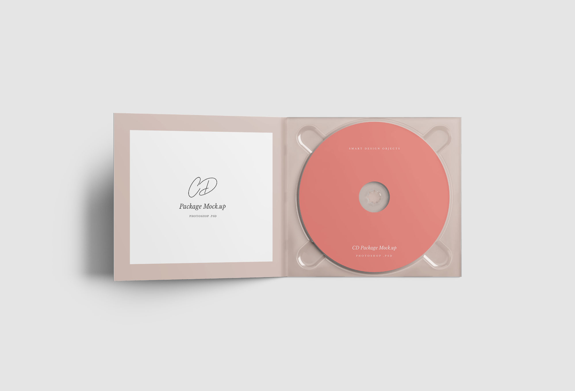 CD/DVD光盘盒设计效果图样机 7 CD Case Mockups PSD插图(7)