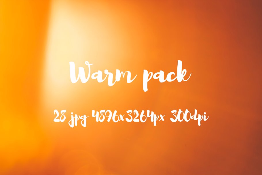 高质量温暖阳光色背景素材 Warm backgrounds pack插图14