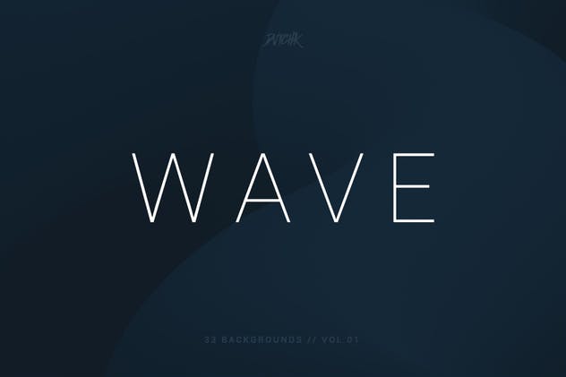 平滑波纹高清抽象背景素材v01 Wave | Smooth Backgrounds | Vol. 01插图1