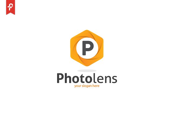 照相机镜头图形Logo模板 Photo Lens Logo插图2
