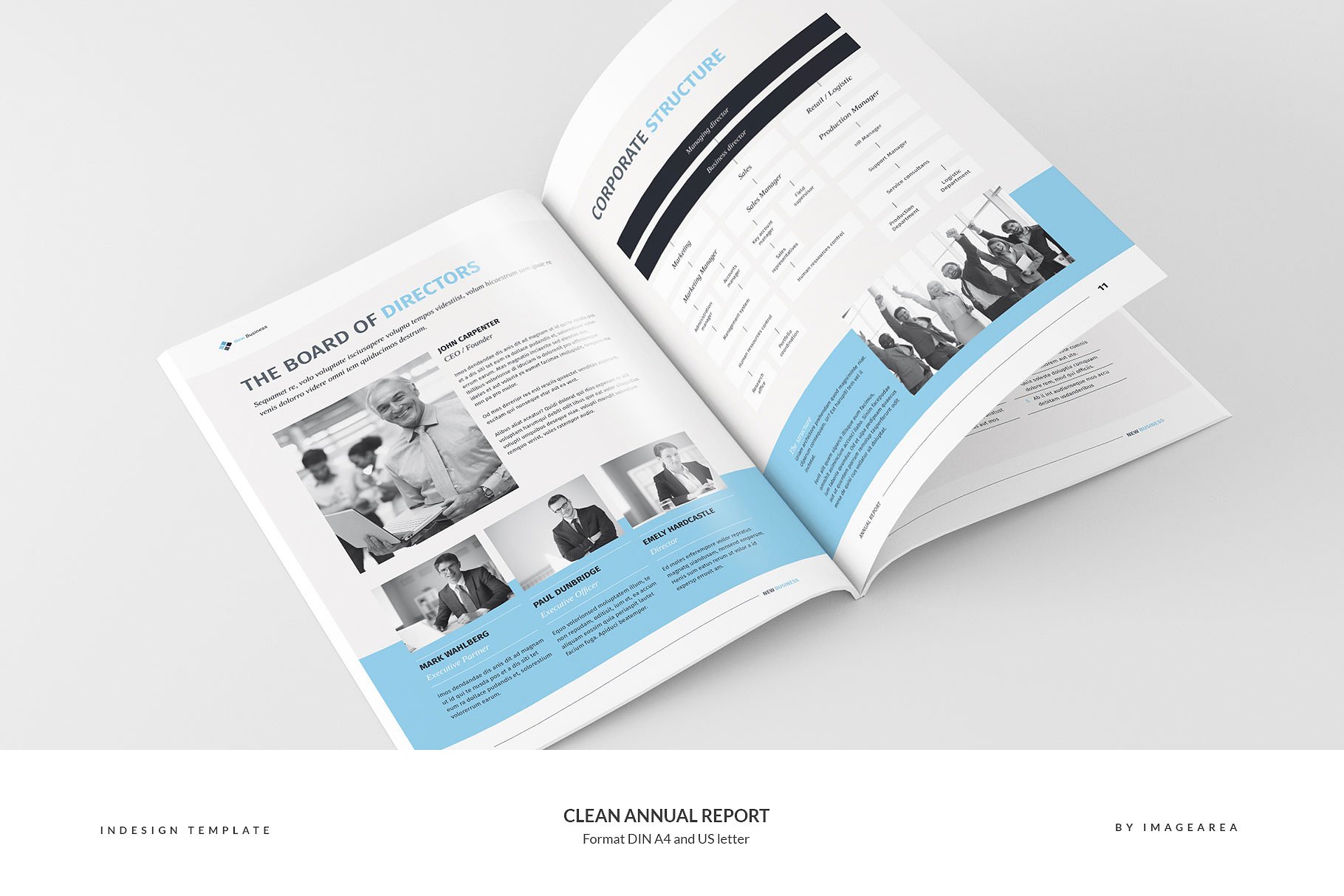 简洁专业的年报模板 Clean Annual Report插图(5)