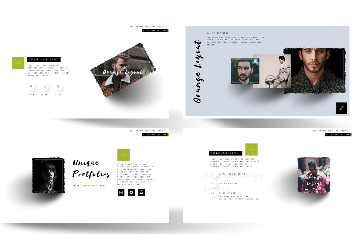 134页独特的PowerPoint演示模板下载mellow Premium PowerPoint Template[pptx]插图(1)