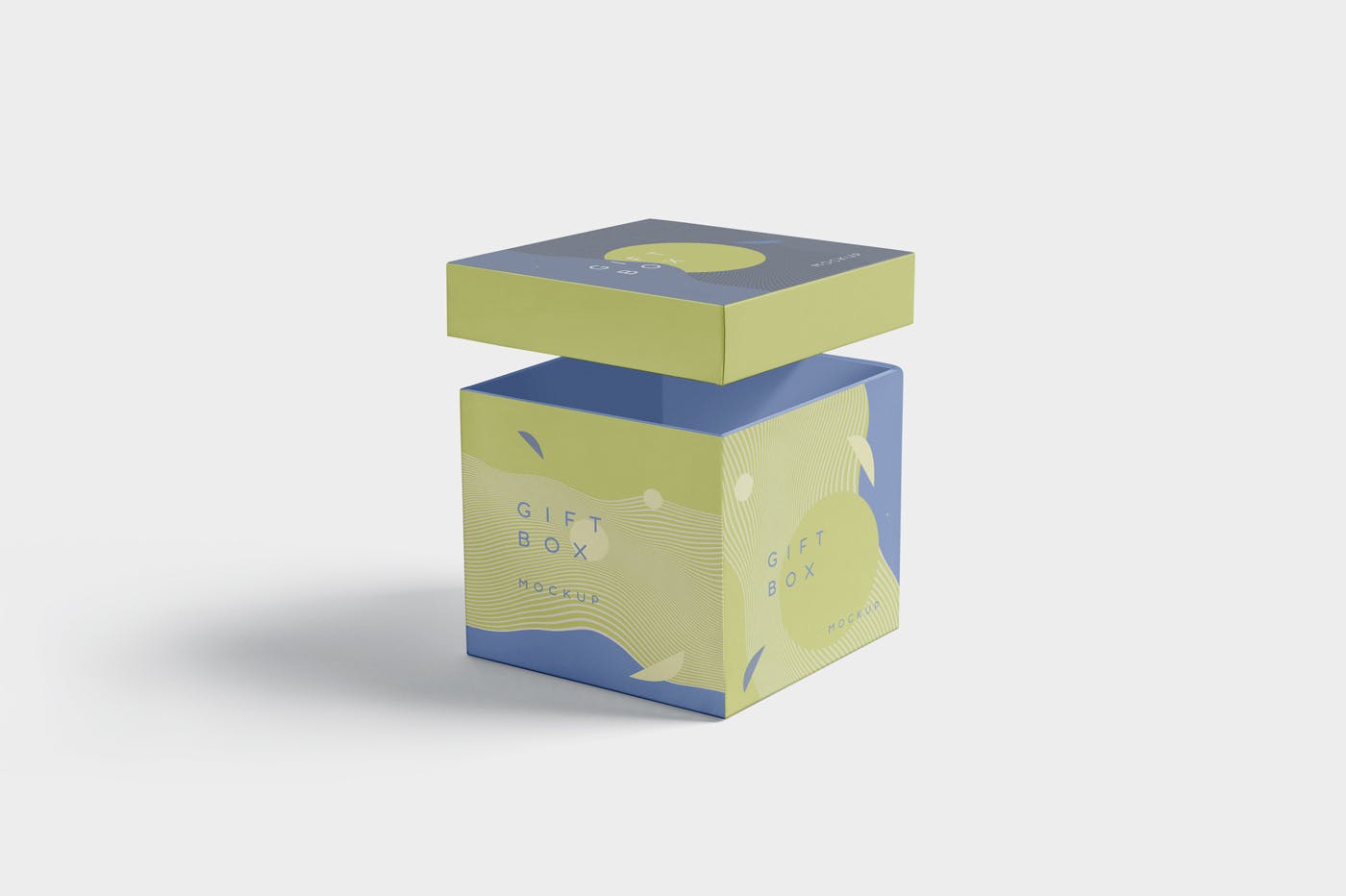 礼品定制包装盒外观设计效果图预览样机 5 Attractive Gift Box Mockups插图(4)
