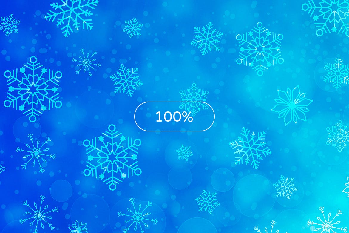 冬季雪花图案高清背景图素材 Winter Snowflakes Backgrounds插图(3)
