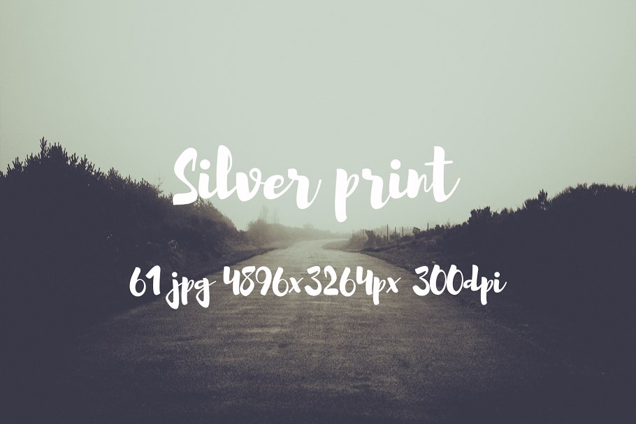 大自然之美高清照片素材 Silver Print Photo pack插图7