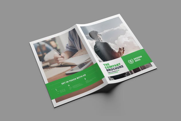 高端品牌企业宣传杂志/画册/商业提案设计模板 Brochure插图(10)