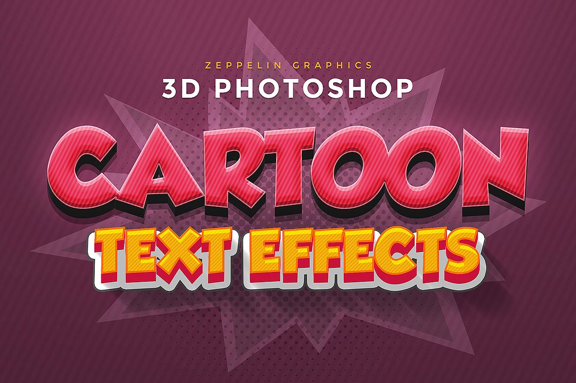 蚂蚁素材下午茶：150款3D文字效果的PS图层样式 150 3D Text Effects for Photoshop–2.61 GB插图(17)