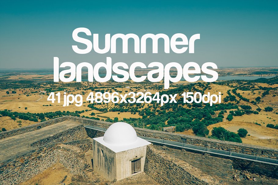 夏日辽阔景观高清照片素材 Summer landscapes photo pack插图(1)