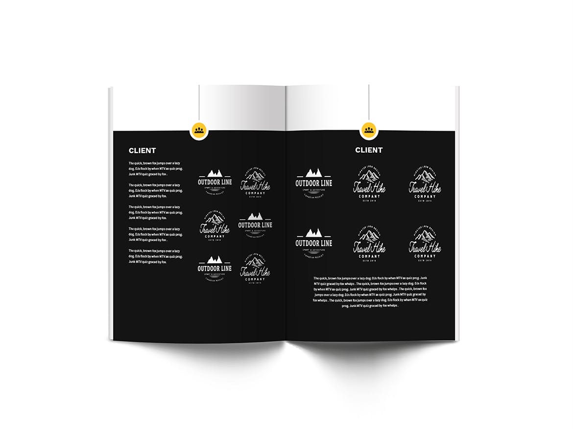 A4尺寸规格个人简历画册设计模板 Atery Resume CV A4 Brochure Template插图(10)
