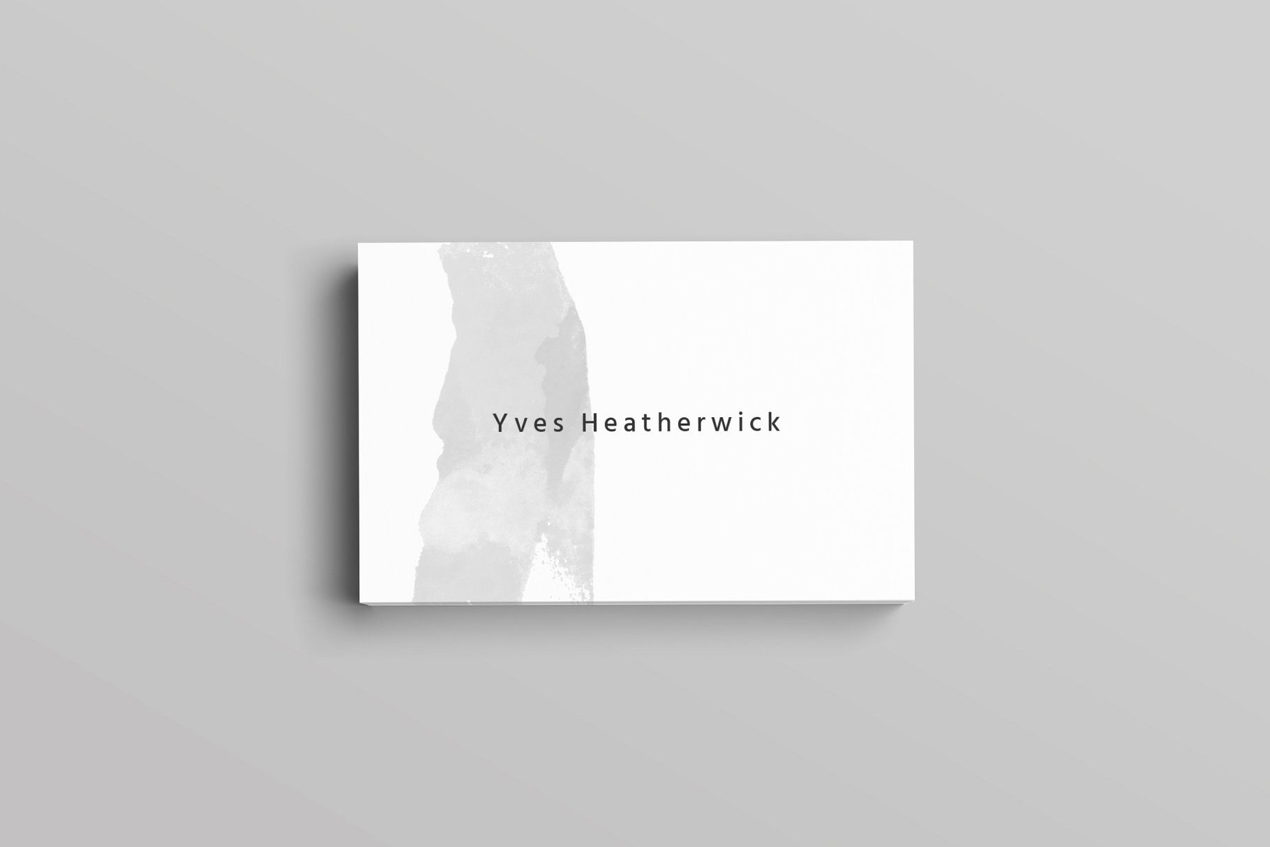 极简主义设计风格企业名片设计模板 Heatherwick Business Card Template插图2