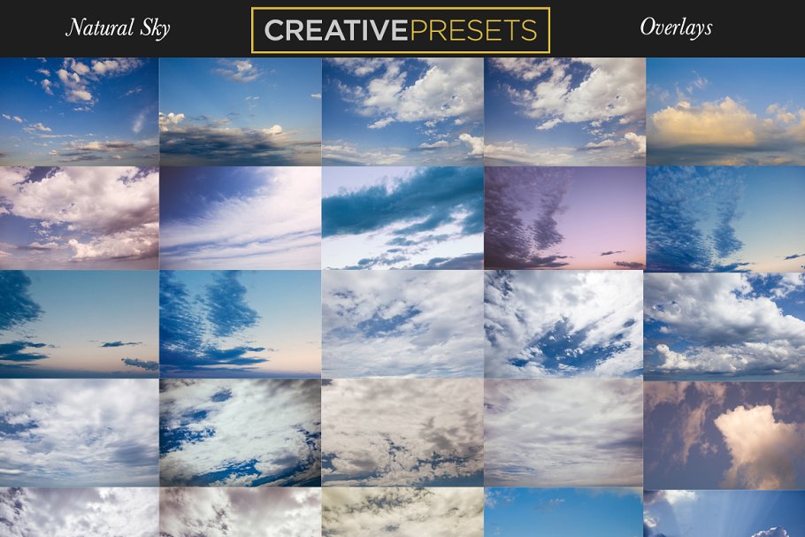 70种自然天空叠层背景 Perfect Sky Overlays插图5