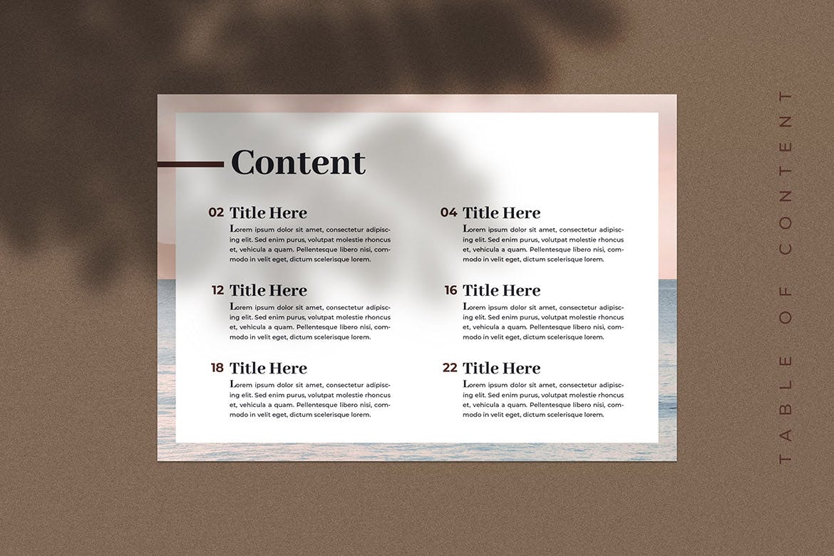 现代极简设计风格电子书设计模板 Modern eBook Templates插图(7)
